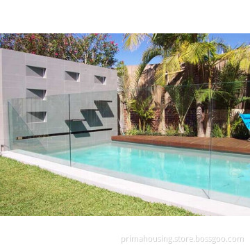 Good Looking U Channel Glass Balustrade for Balcony
